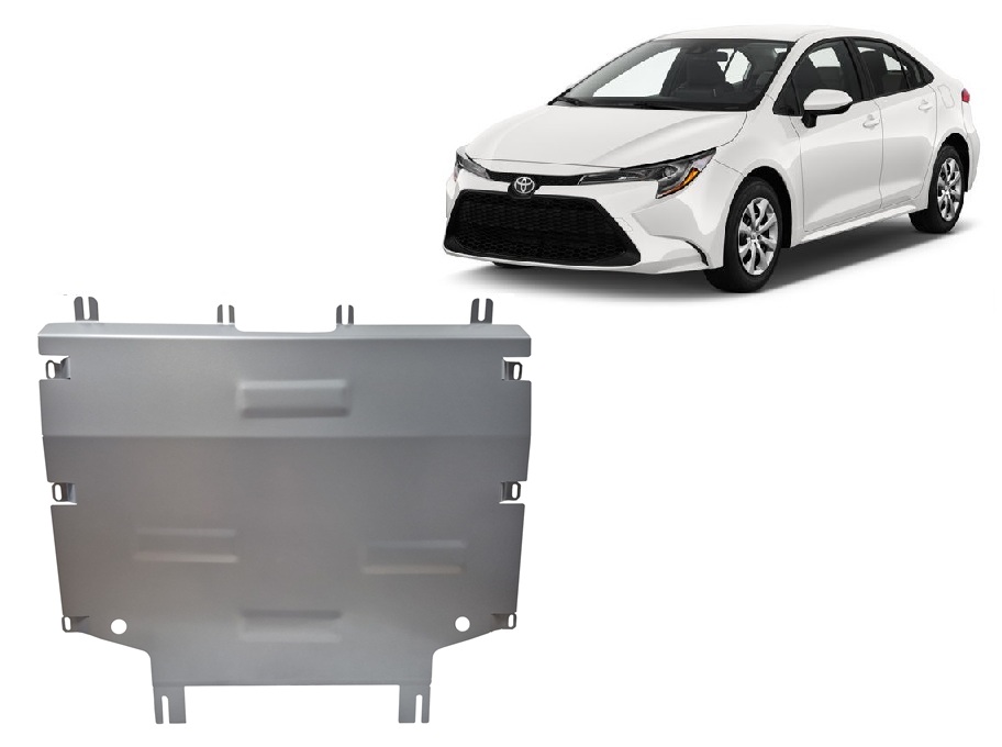 Aluminiowa osłona podwozia silnika+ | Toyota Corolla (2019-2026) - 2