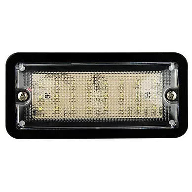 LED innvendig belysning | svart | 24V | Kjølig hvit