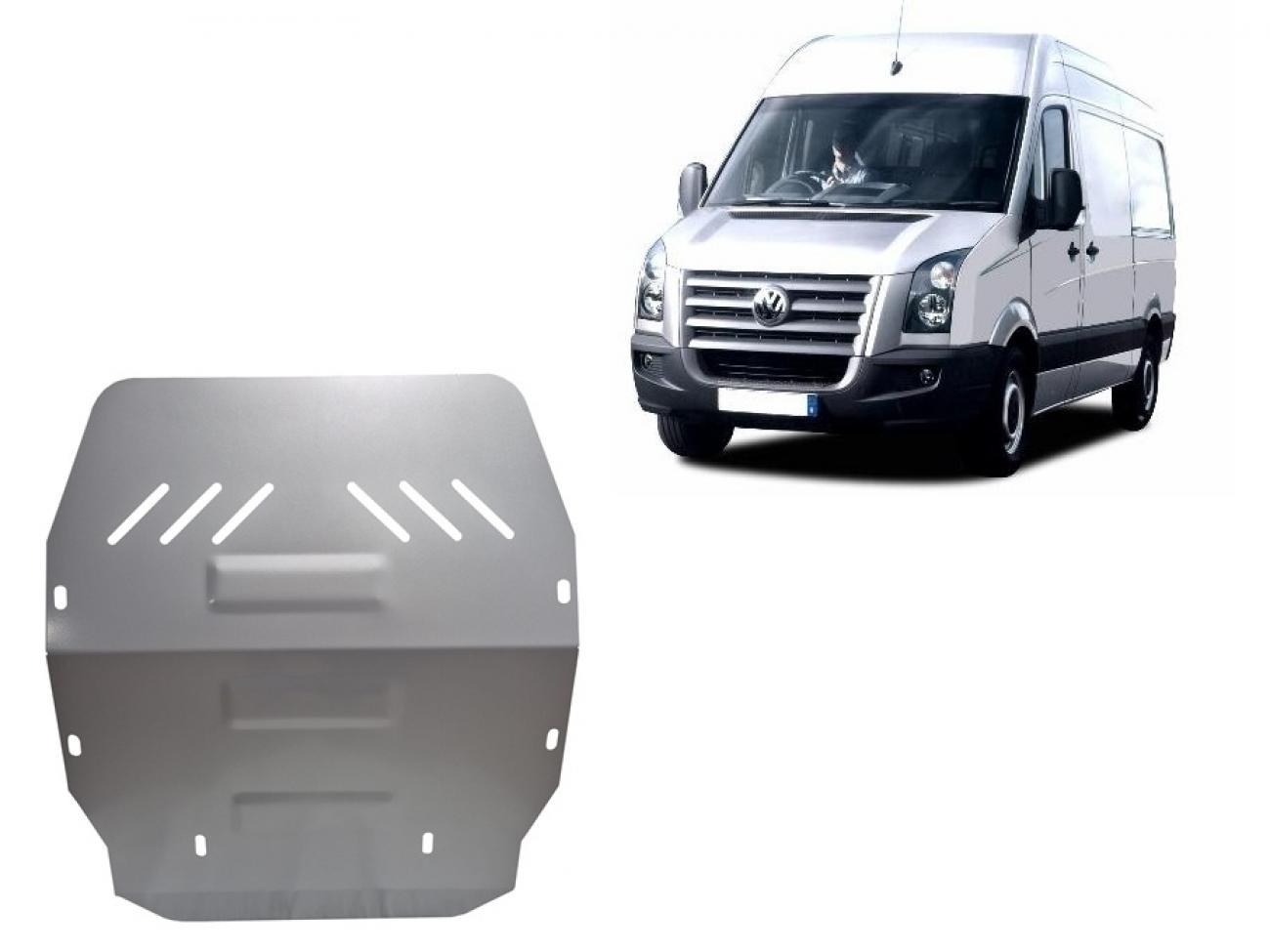 Bundplade Aluminium Motor+ | VW Crafter (2006-2016) - 3