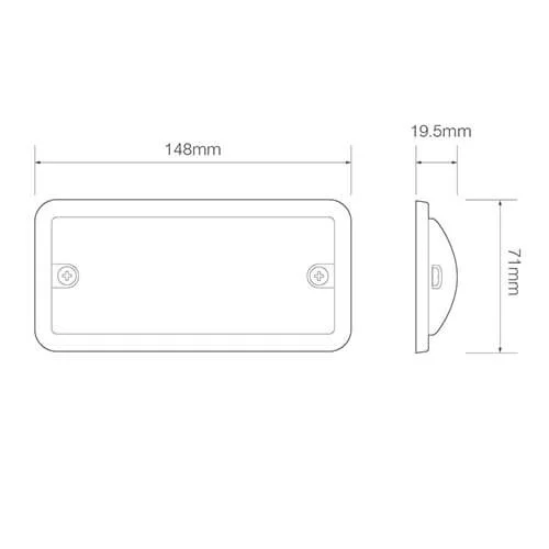LED interior lighting | Grey | 24V | Cool white - 2