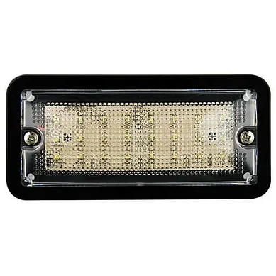 LED indvendig belysning | sort | 12V | Kold hvid