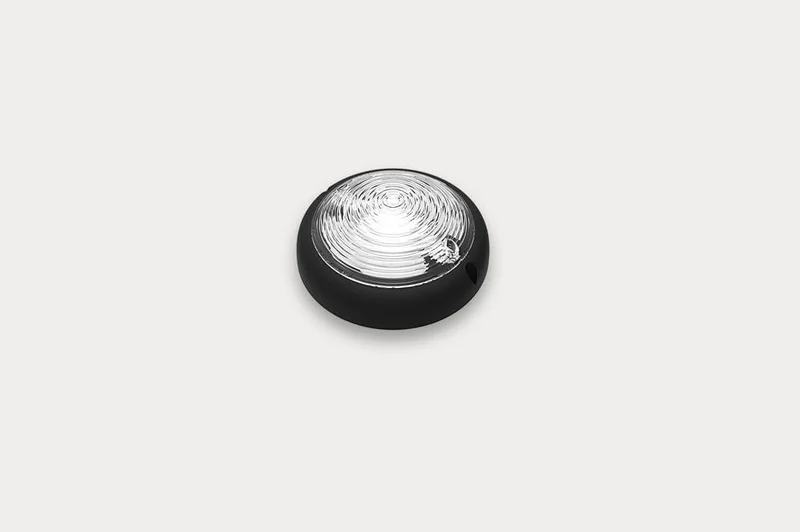 LED innvendig belysning | svart | uten bryter | 12-24V | 4000K