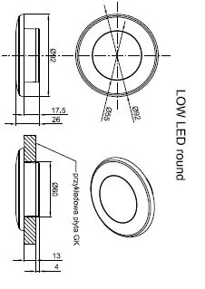 LED-interiörbelysning | Vit | 12-24V | varmvit - 4