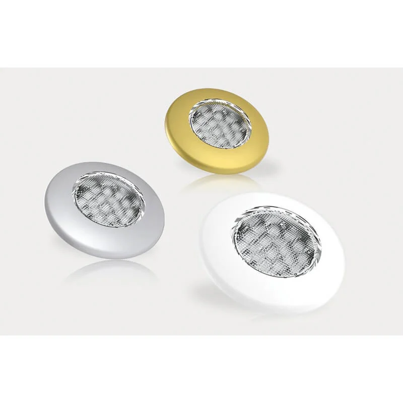 LED innvendig belysning sølv | 12-24V | varm hvit - 2