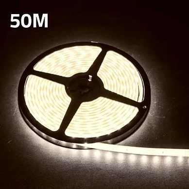 LED Strip 50m rulle | 24V | 1200lm pr. meter | 4000K | IP68