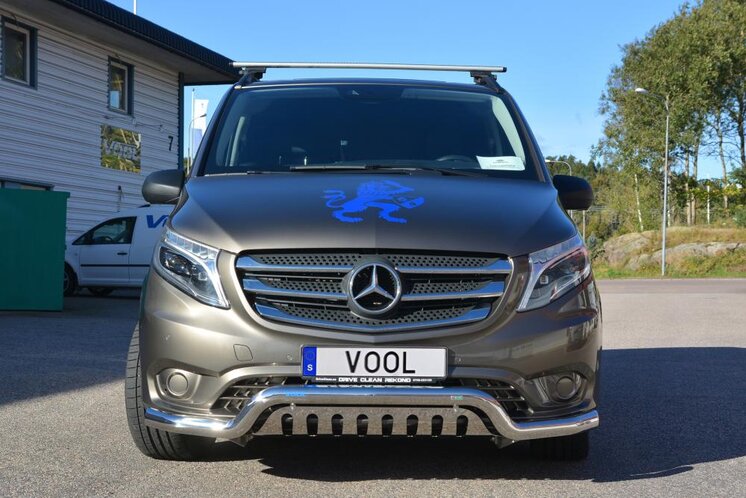 LOWBAR EU Frontbøjle med bundplade - Mercedes Vito 2015- - 3