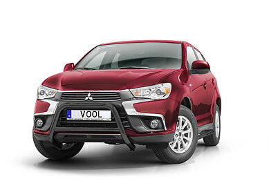 EU Frontbøyle [Svart] - Mitsubishi ASX 2017-2019