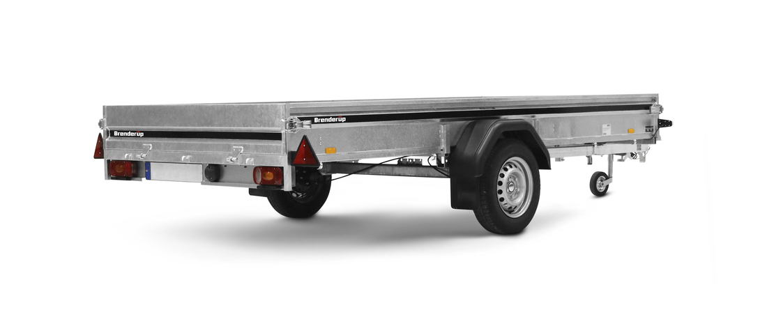 Brenderup Snöskotersläp Serie S Outline 370L 1240 kg - 3