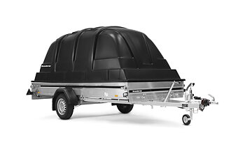 Brenderup Snöskotersläp Serie Standard Outline 370L Plasthuv 1240 kg