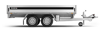 Brenderup Högbyggd flakvagn Serie 5000 375L 3000 kg