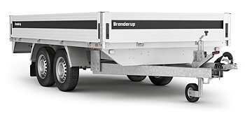Brenderup Högbyggd flakvagn Serie 5000 375L 2500 kg