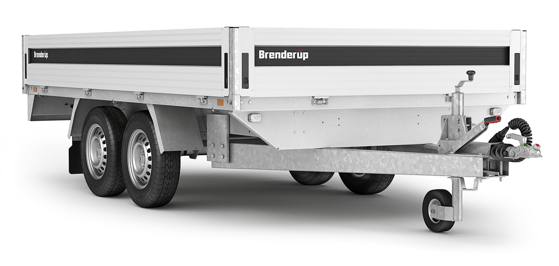 Brenderup Högbyggd flakvagn Serie 5000 325L 1800 kg