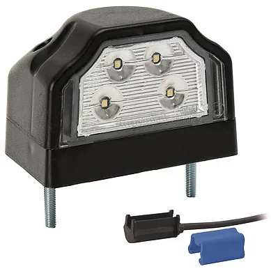 LED Skyltbelysning 12-36V med kontakt 0,75 mm².