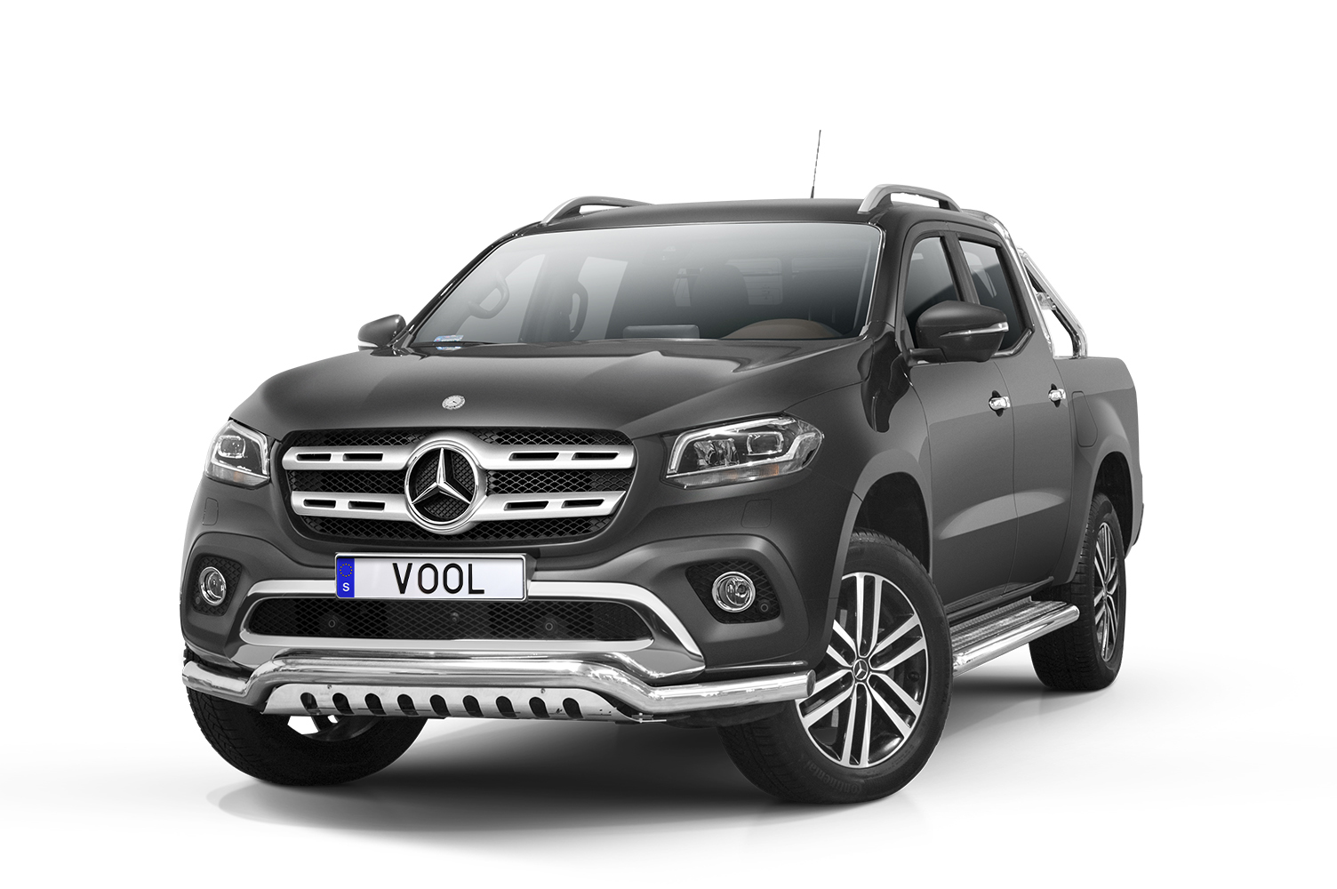 LOWBAR EU Bullbar with Skid Plate - Mercedes X 2018-
