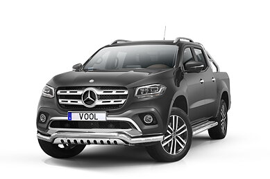 LOWBAR EU Bullbar with Skid Plate - Mercedes X 2018-