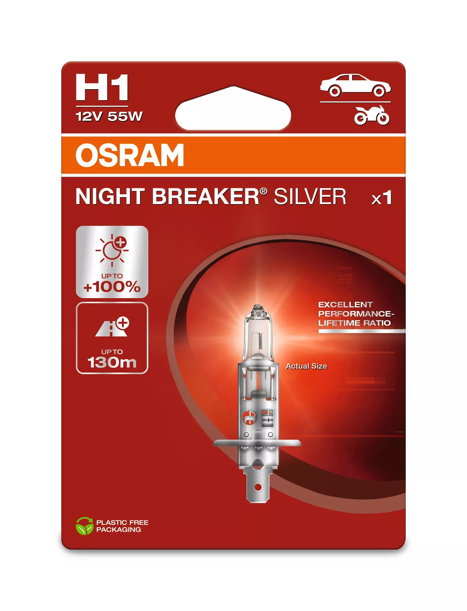 Osram Night Breaker Silver H1 - 6