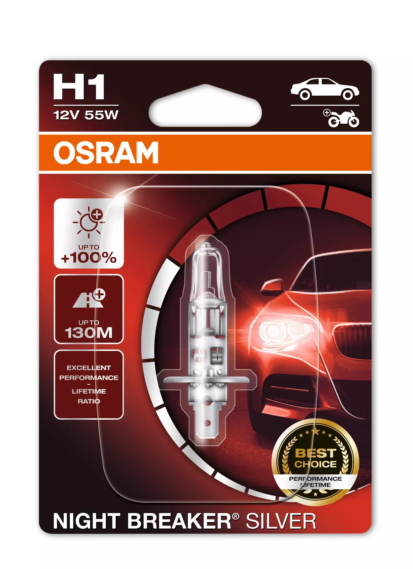 Osram Night Breaker Silver H1 - 3