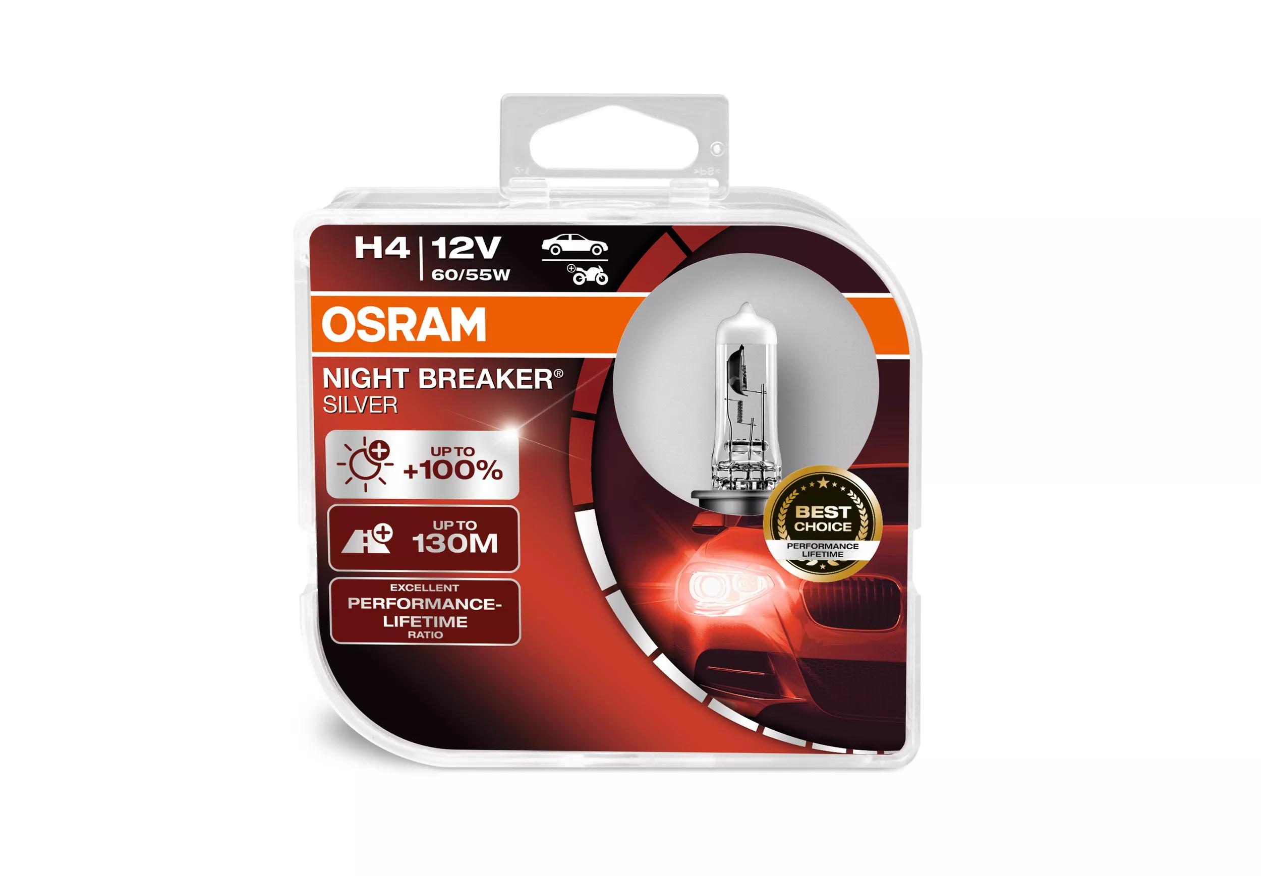 Osram Night Breaker Silver H4 - 3