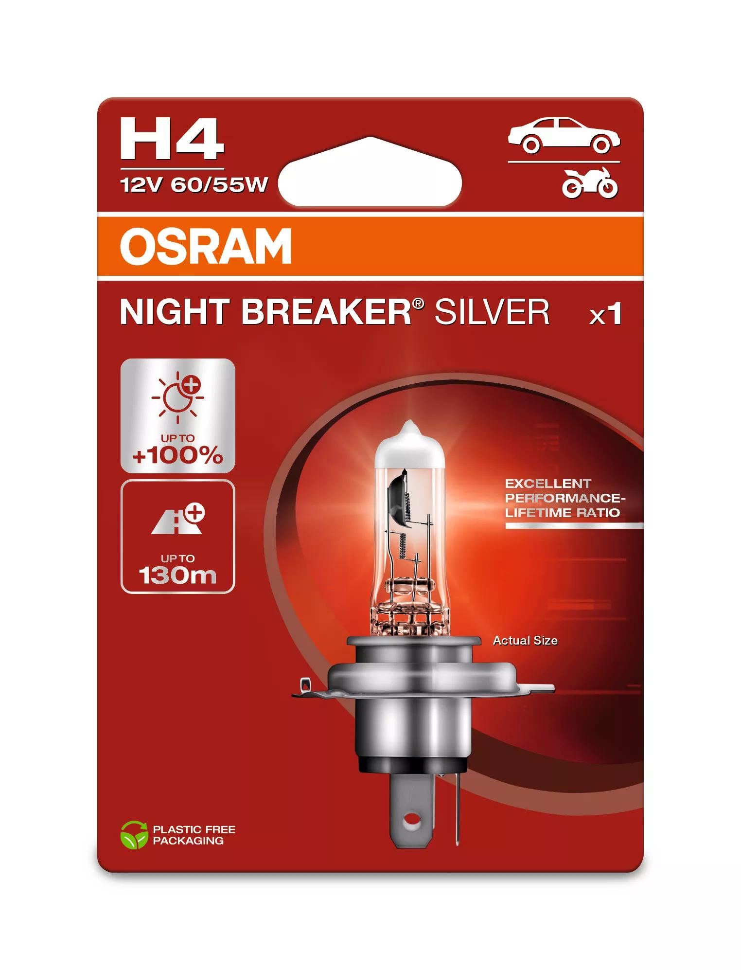 Osram Night Breaker Silver H4 - 6