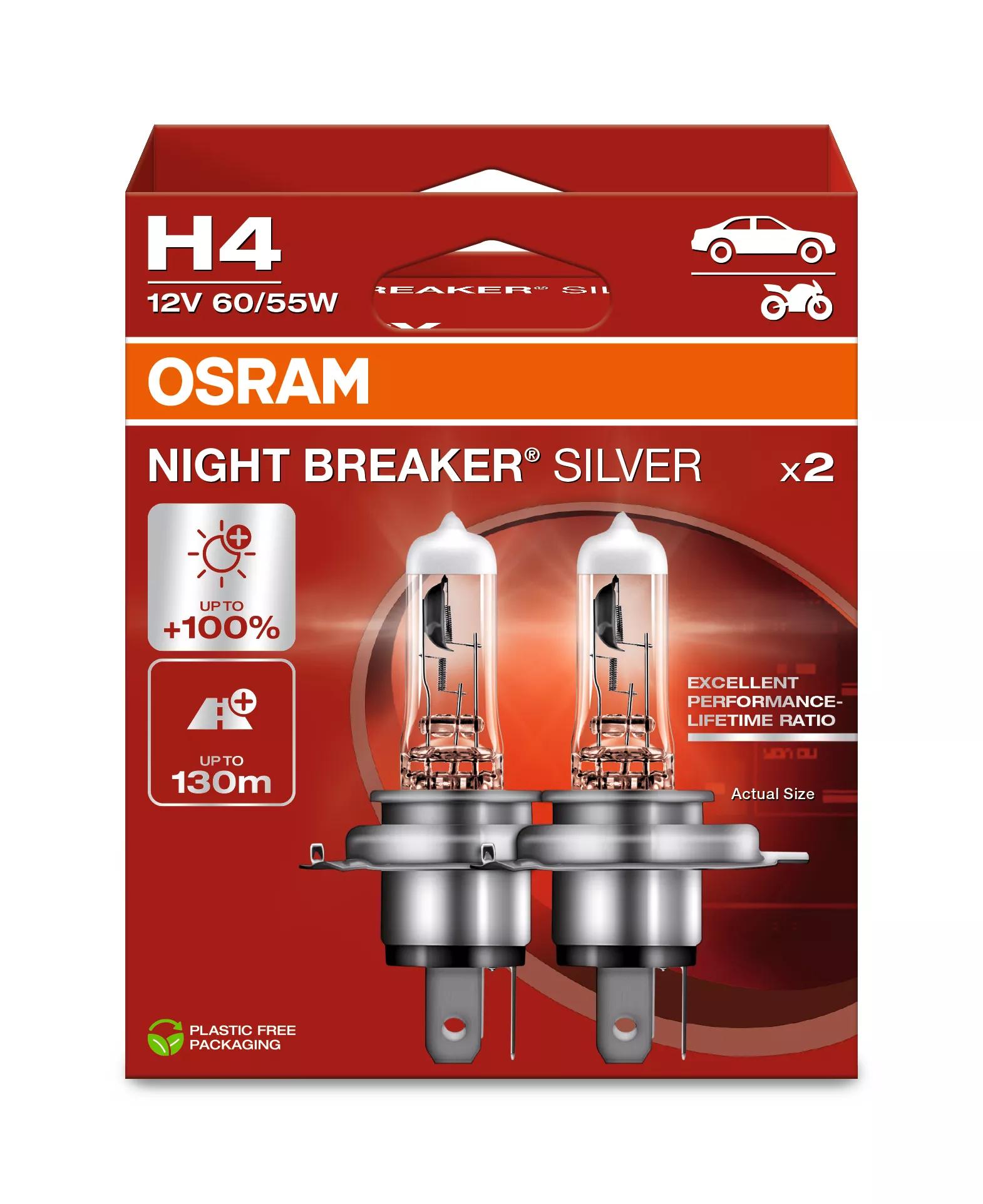 Osram Night Breaker Silver H4 - 5