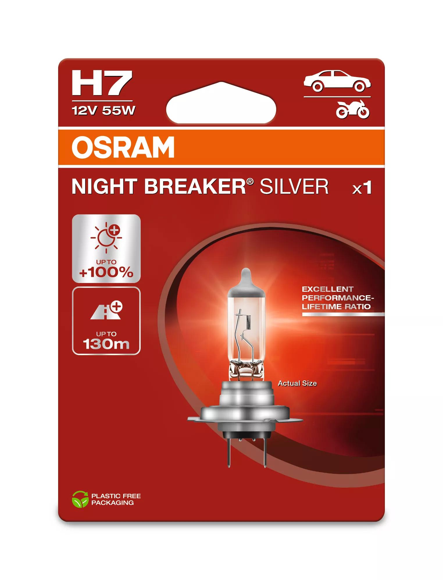 Osram Night Breaker Silver H7 - 6
