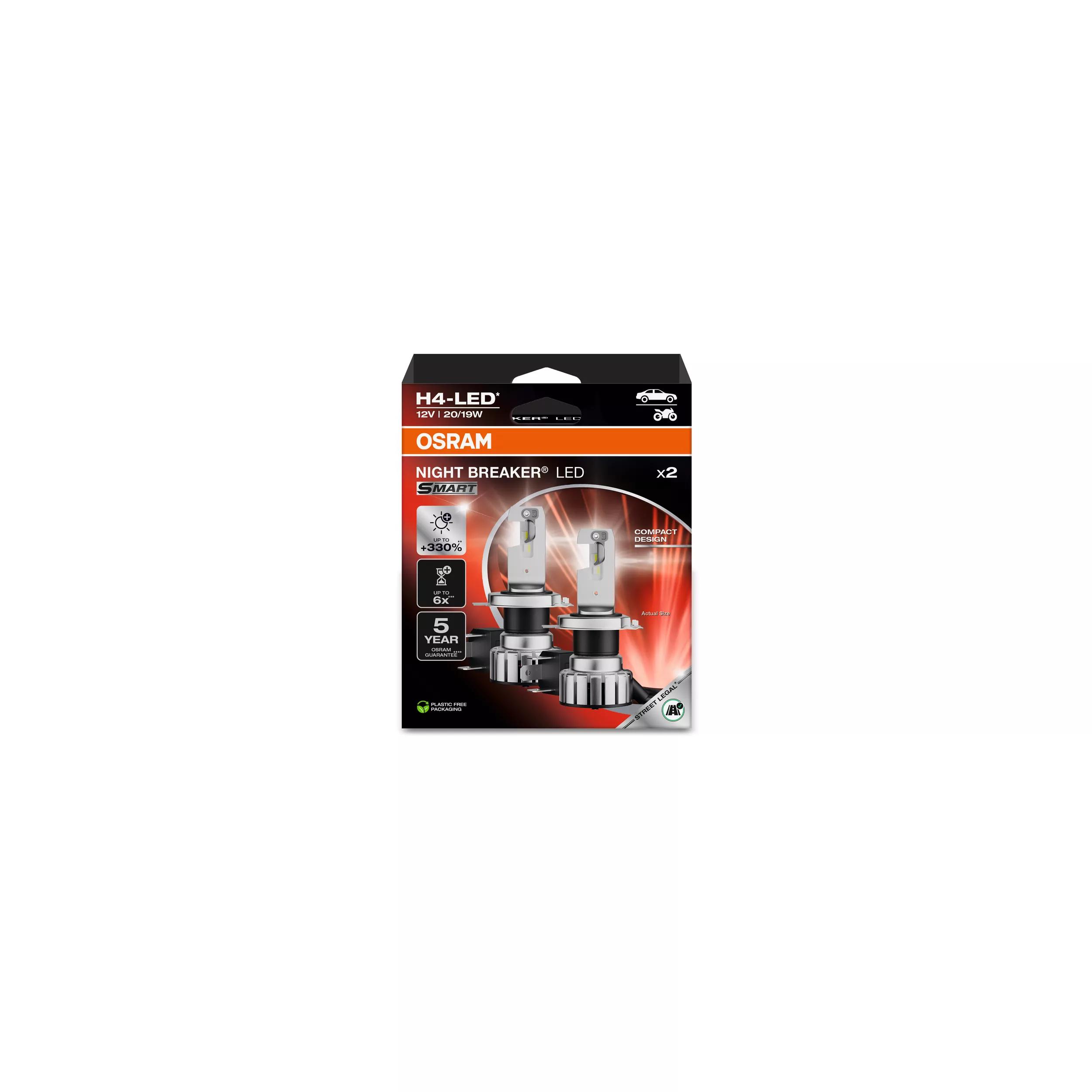Osram Night Breaker LED Smart H4 | Street Legal - 5