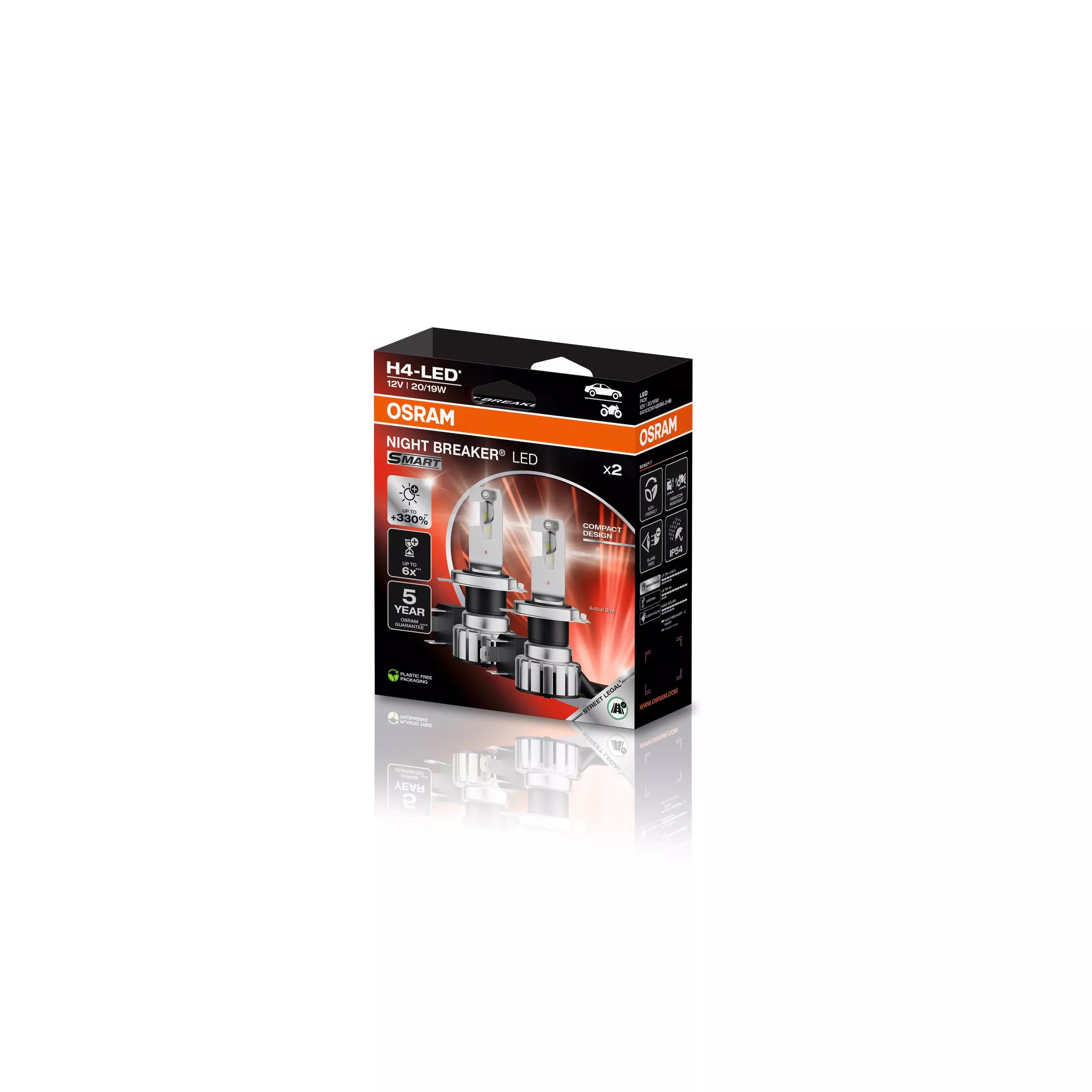 Osram Night Breaker LED Smart H4 | Street Legal - 4