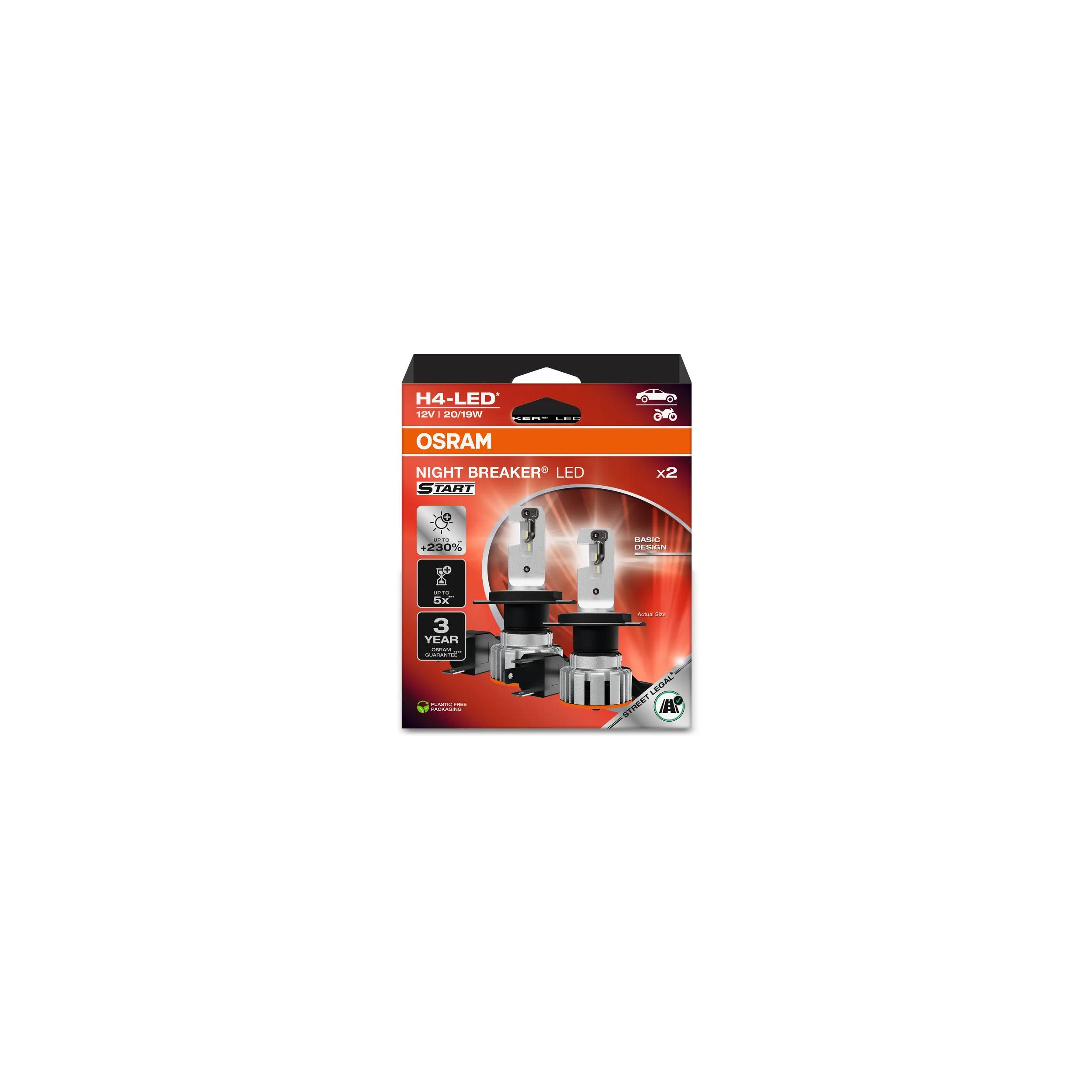 Osram Night Breaker LED Start H4 | Street Legal - 3