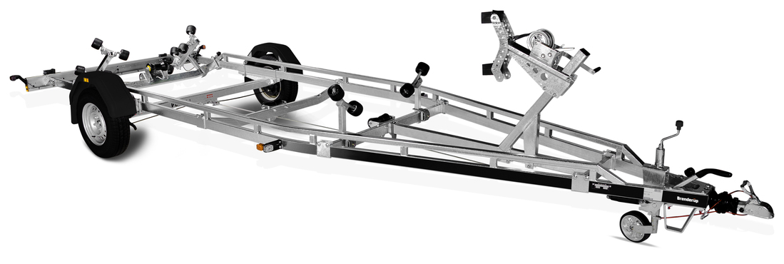 Brenderup Båttrailer Bromsad 22 fot 1800 kg