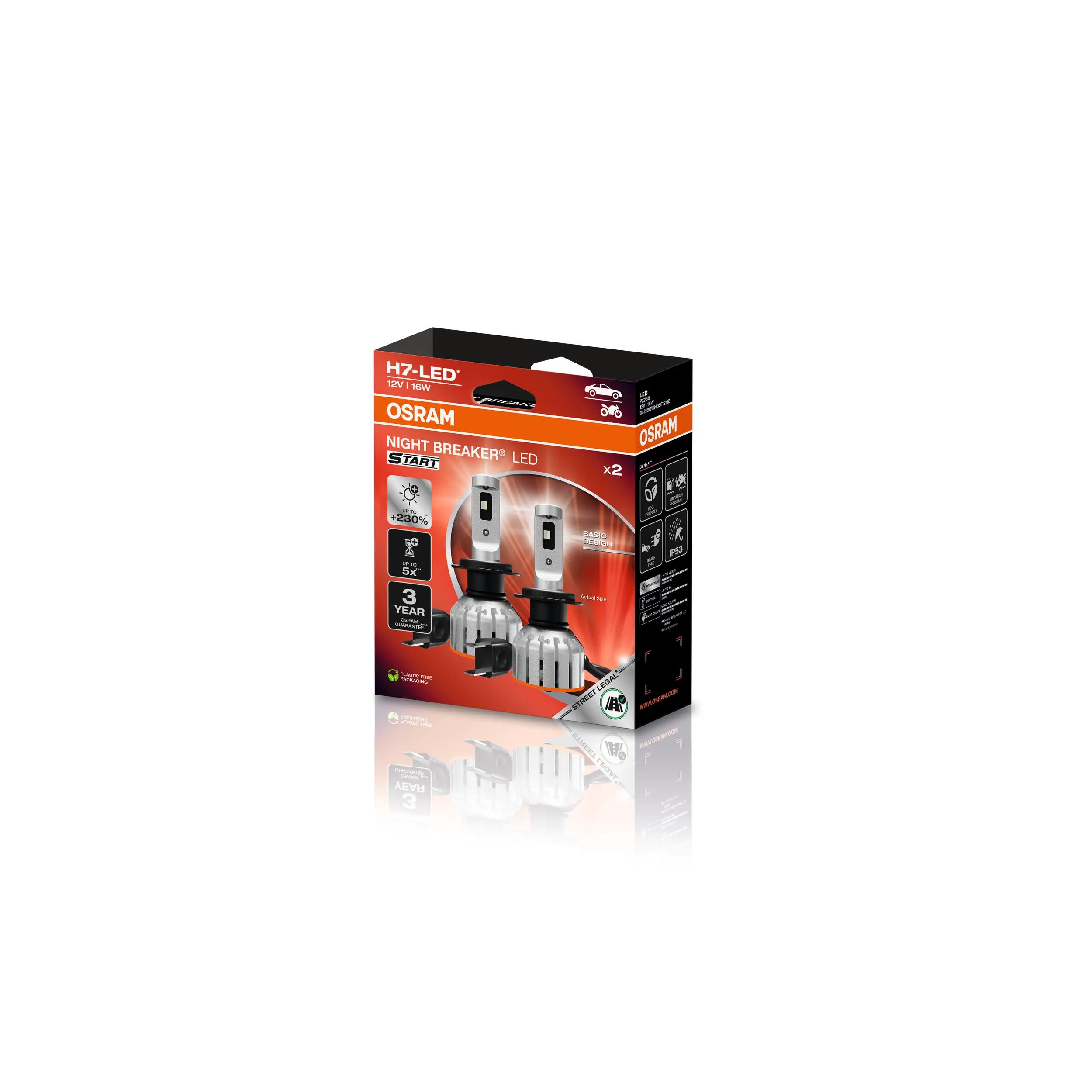 Osram Night Breaker LED Start H7 | Street Legal - 4
