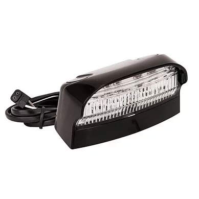 LED Skyltbelysning 12/24V 1m. kabel & 1P kontakt.