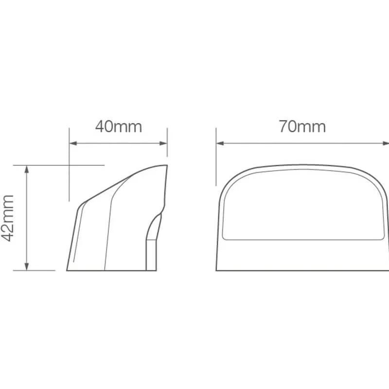 LED Skyltbelysning 12/24V 0.2m kabel - 4