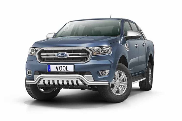 LOWBAR EU Frontbåge med hasplåt - Ford Ranger 2020-