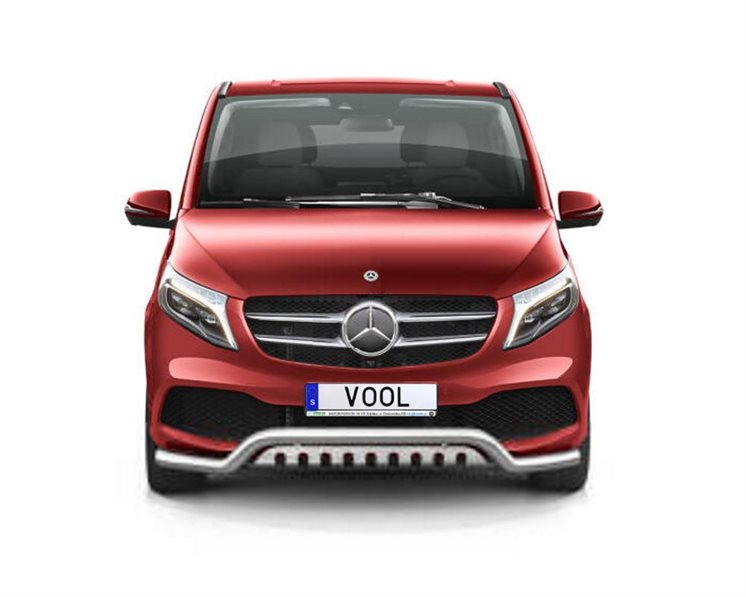 LOWBAR EU Frontbåge med hasplåt - Mercedes V-klass 2020-