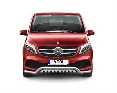LOWBAR EU Frontbåge med hasplåt - Mercedes V-klass 2020-