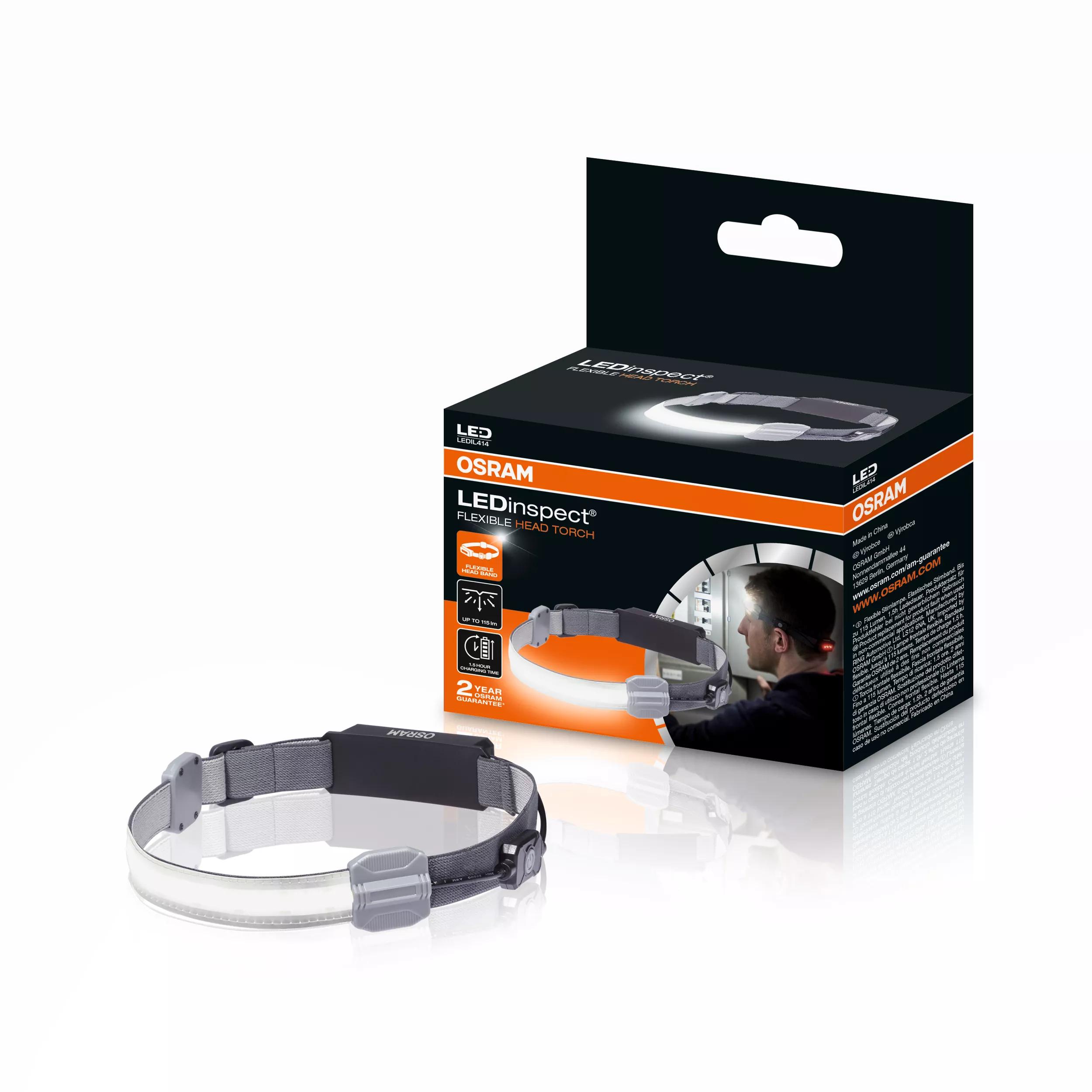 Osram LEDinspect Flexible Head Torch - 2