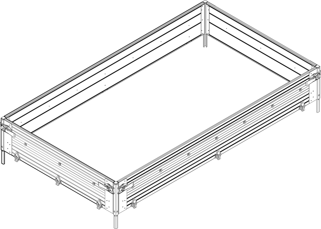 Aluminiumlämsats 35 cm