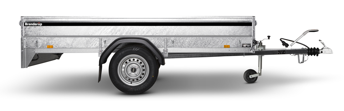 Brenderup Lågbyggd flakvagn Serie LMT Bromsad 750 kg - 3