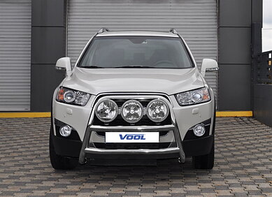 STOR TRIO Frontbåge [Svart] - Chevrolet Captiva 2011-2018