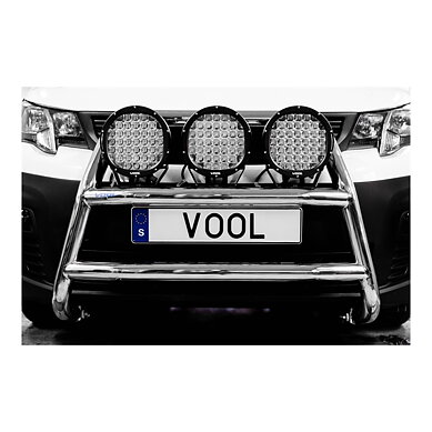 LARGE TRIO Bullbar [Black] - Citroen Berlingo 2019-