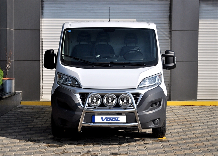 STOR TRIO Frontbåge [Svart] - Fiat Ducato 2015-2023
