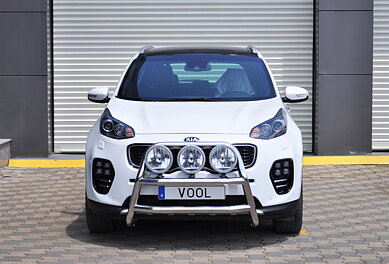 STOR TRIO Frontbøjle [Sort] - Kia Sportage 2016-2018