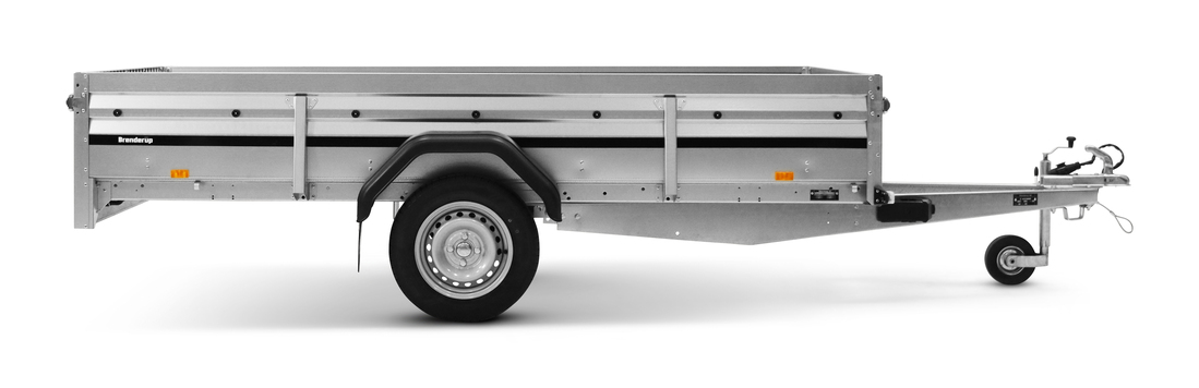 Brenderup Lågbyggd flakvagn Obromsad Serie 2000 300L 750 kg - 2