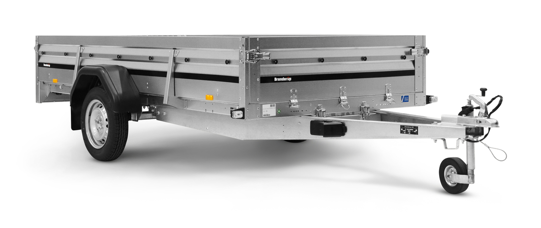 Brenderup Lågbyggd flakvagn Obromsad Serie 2000 300L 750 kg