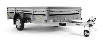 Brenderup Lågbyggd flakvagn Obromsad Serie 2000 300L 750 kg