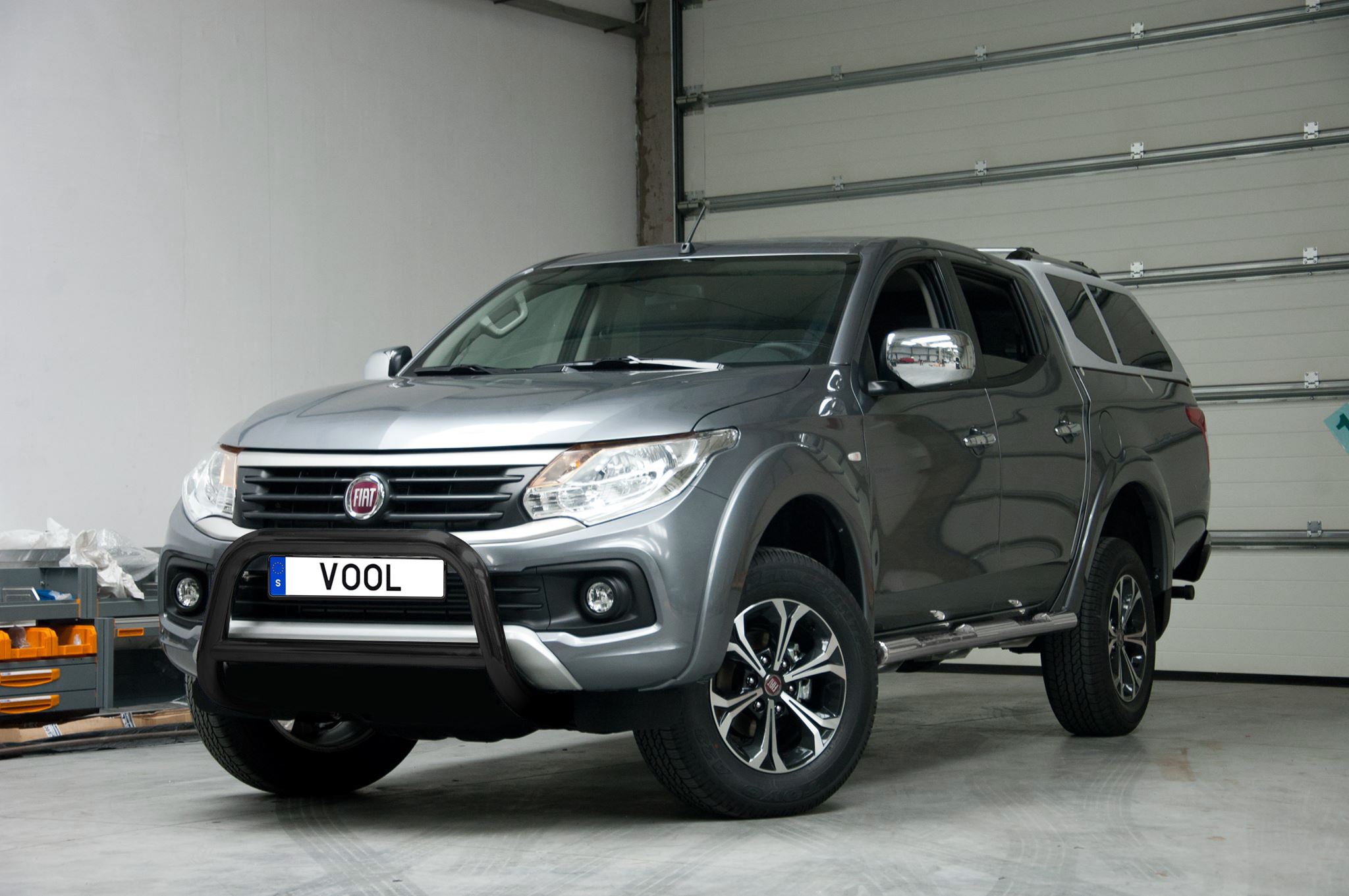 EU Frontbøjle [Sort] - Fiat Fullback 2016-2019