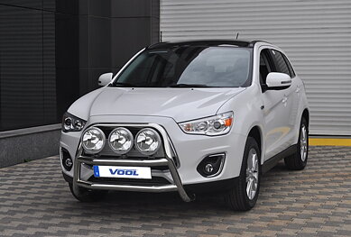 STOR TRIO Frontbåge [Svart] - Mitsubishi ASX 2013-2016