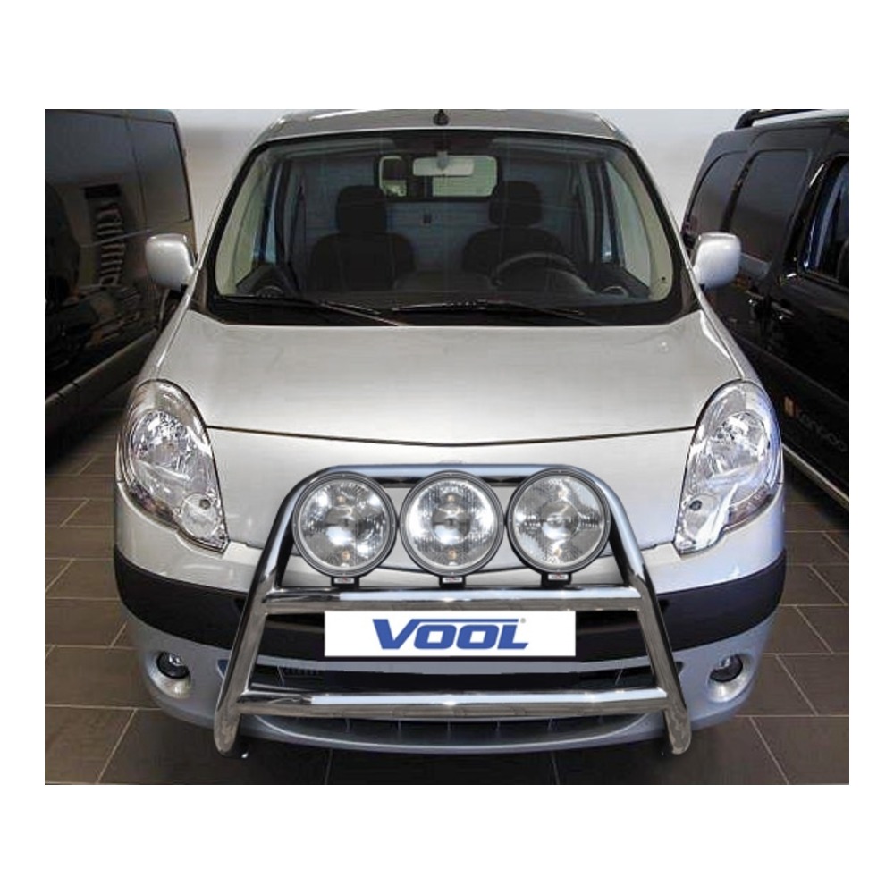 LARGE TRIO frontbeugel [Zwart] - Renault Kangoo 2008-2013
