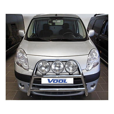 STOR TRIO Frontbåge [Svart] - Renault Kangoo 2008-2013