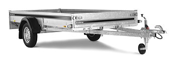 Brenderup Snöskotersläp Serie S Outline 330L 650 kg